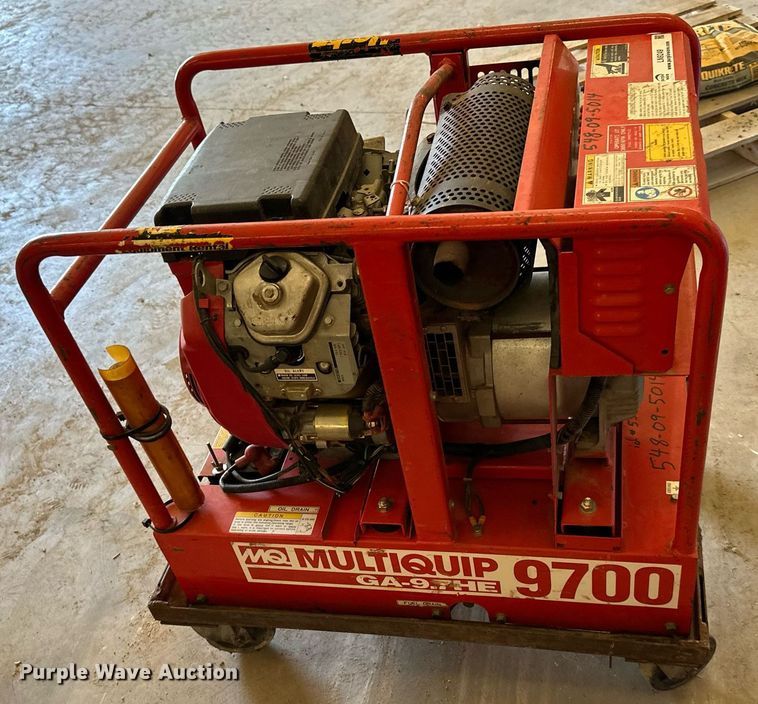 image for item LN9249 MultiQuip  GA9.7HE generator