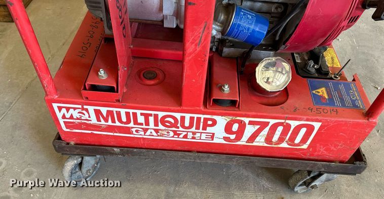 image for item LN9249 MultiQuip  GA9.7HE generator