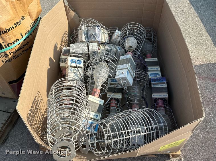 image for item LN9254 Approximately 60 Bergen Inc. light fixtures