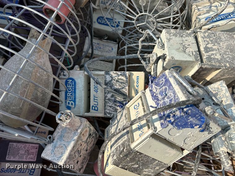 image for item LN9254 Approximately 60 Bergen Inc. light fixtures