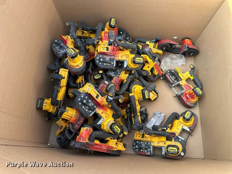 image for item LN9257 Approximately 30 DeWalt 20V bandsaws