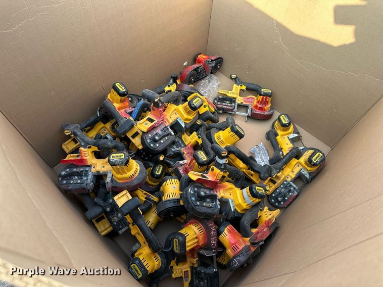 image for item LN9257 Approximately 30 DeWalt 20V bandsaws