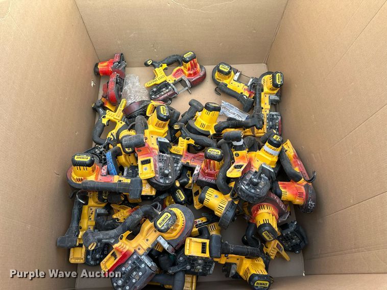 image for item LN9257 Approximately 30 DeWalt 20V bandsaws