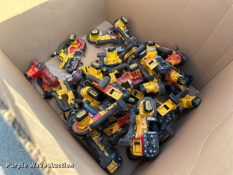 image for item LN9257 Approximately 30 DeWalt 20V bandsaws