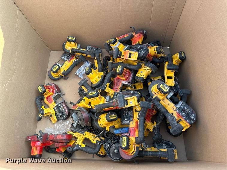 image for item LN9257 Approximately 30 DeWalt 20V bandsaws