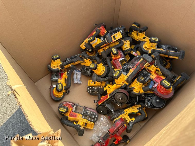 image for item LN9257 Approximately 30 DeWalt 20V bandsaws