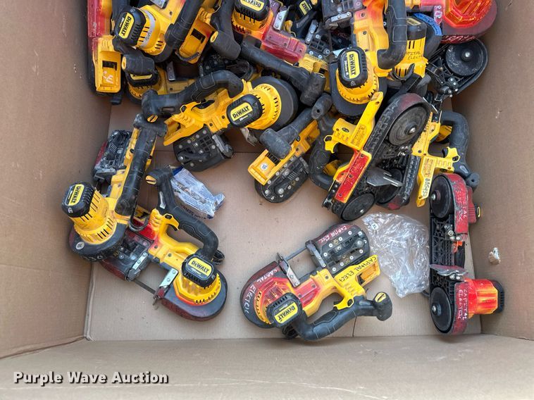 image for item LN9257 Approximately 30 DeWalt 20V bandsaws