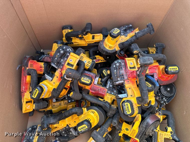 image for item LN9257 Approximately 30 DeWalt 20V bandsaws