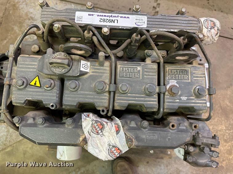 image for item LN9282 Lister Petter LPWS4  engine