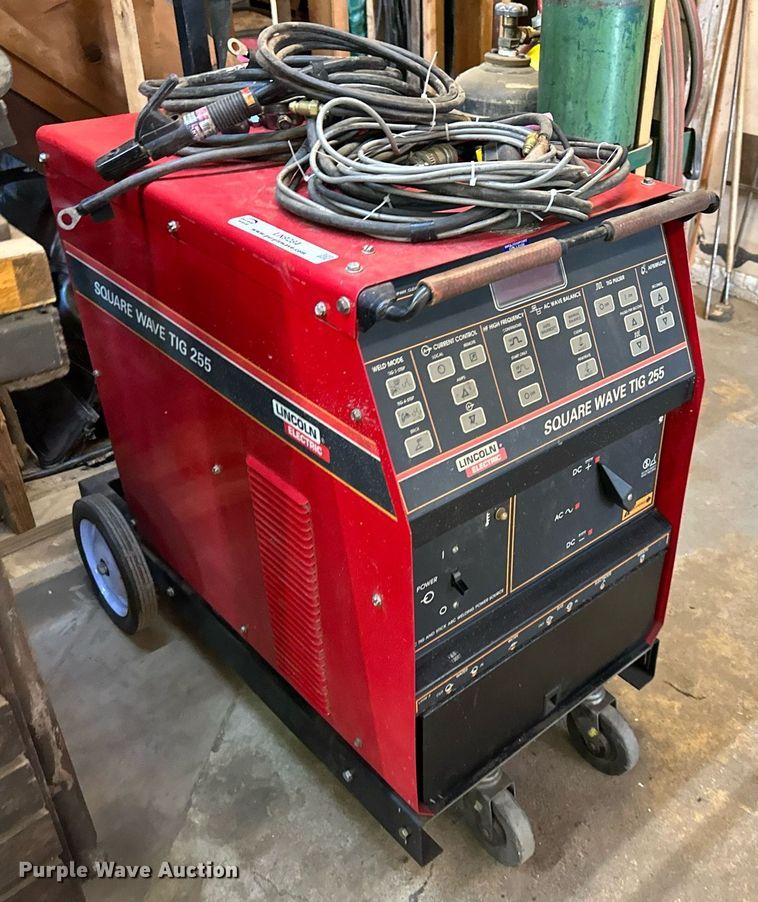 image for item LN9284 Lincoln Electric Square Wave Tig 255  welder