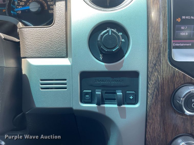 image for item LS9299 2013 Ford F150 Lariat  SuperCrew pickup truck