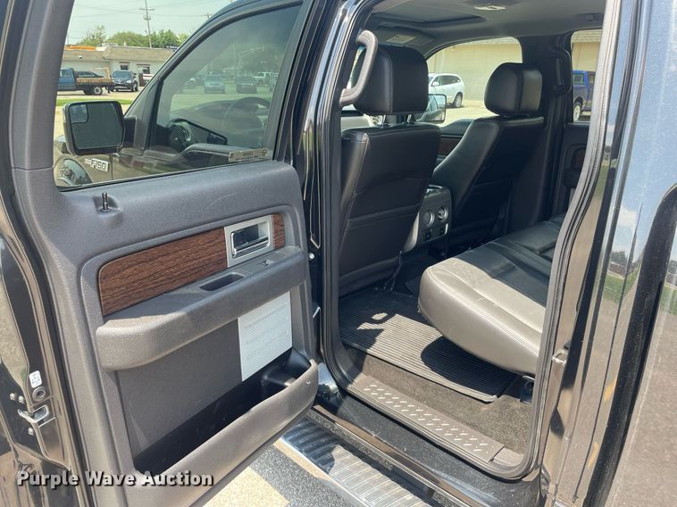 image for item LS9299 2013 Ford F150 Lariat  SuperCrew pickup truck