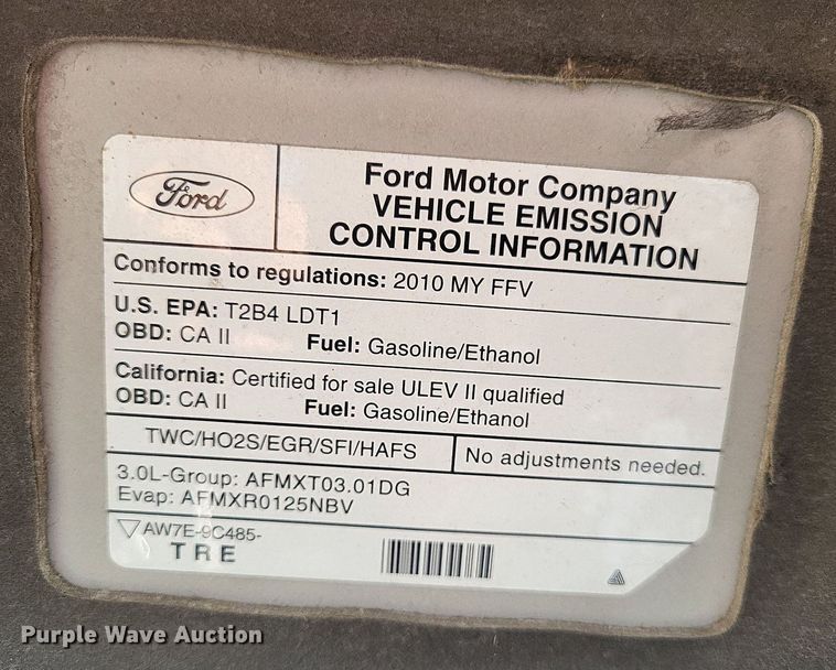 image for item LS9564 2010 Ford Escape XLT  SUV