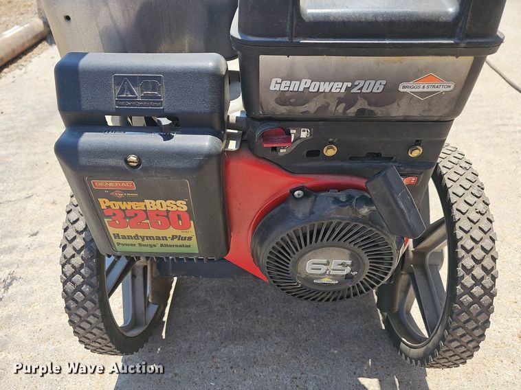 image for item LW9715 PowerBoss 3250 Handyman-Plus  generator