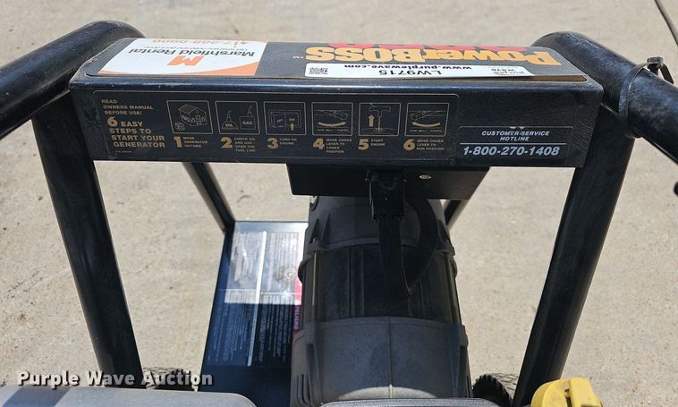 image for item LW9715 PowerBoss 3250 Handyman-Plus  generator
