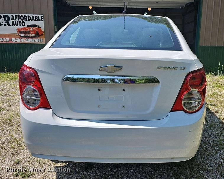 image for item LW9743 2012 Chevrolet Sonic