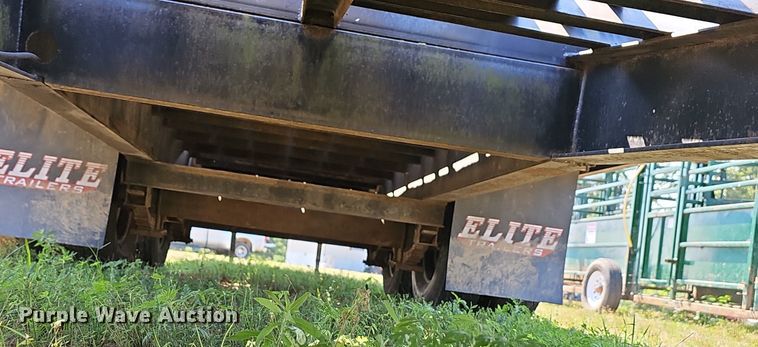 image for item LW9767 2015 Elite  equipment trailer