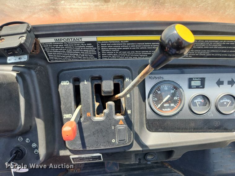 image for item LX9737 2014 Kubota RTV1140CPX  utility vehicle