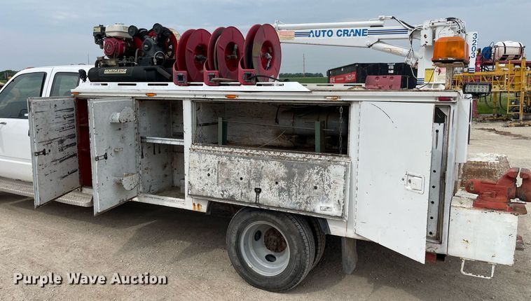 image for item LY9748 1991 Chevrolet K3500  Ext. Cab utility bed pickup truck