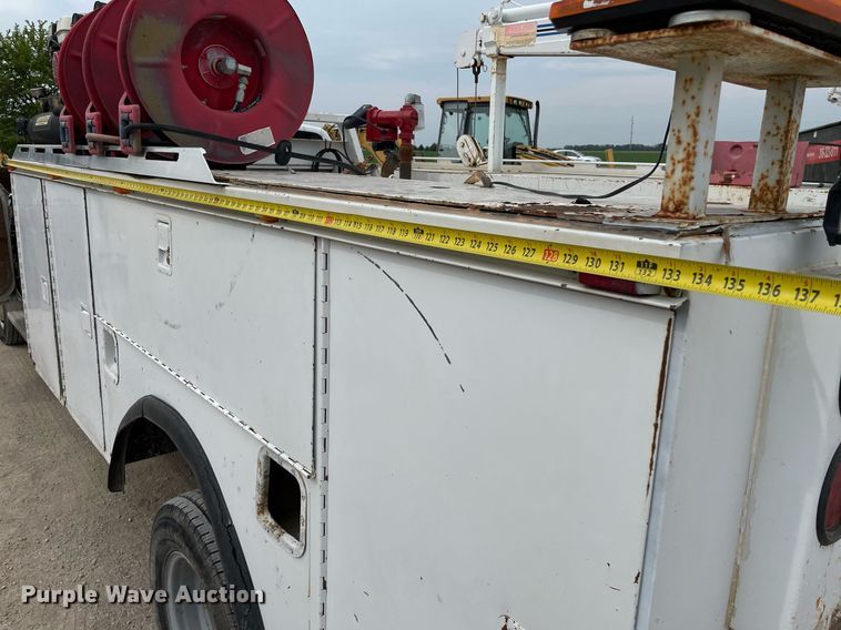 image for item LY9748 1991 Chevrolet K3500  Ext. Cab utility bed pickup truck