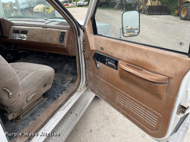 image for item LY9748 1991 Chevrolet K3500  Ext. Cab utility bed pickup truck