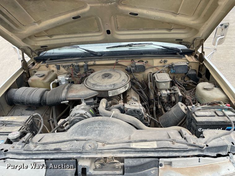 image for item LY9748 1991 Chevrolet K3500  Ext. Cab utility bed pickup truck