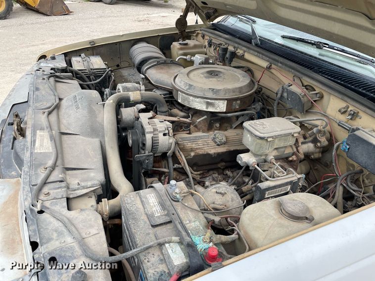 image for item LY9748 1991 Chevrolet K3500  Ext. Cab utility bed pickup truck