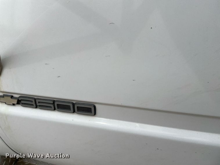 image for item LY9748 1991 Chevrolet K3500  Ext. Cab utility bed pickup truck