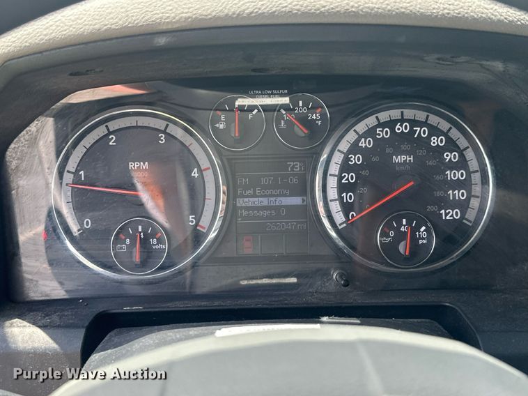 image for item MB9566 2011 Dodge Ram 3500  utility bed pickup truck