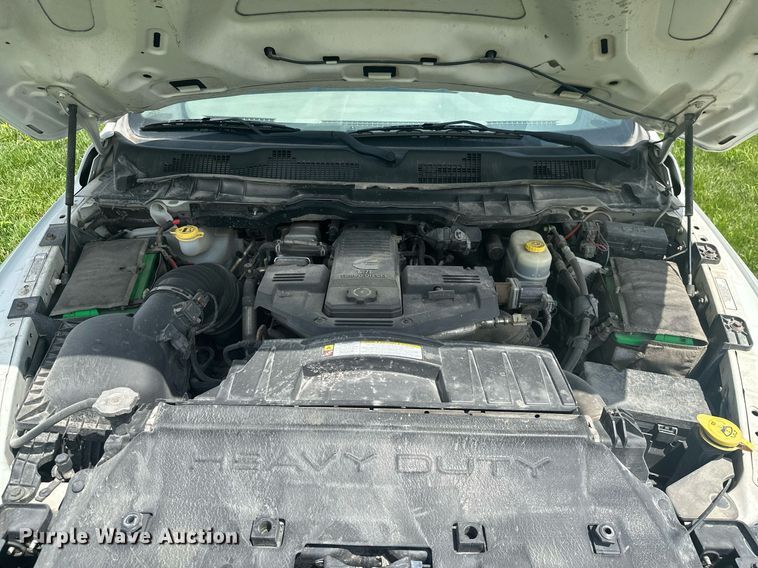 image for item MB9566 2011 Dodge Ram 3500  utility bed pickup truck