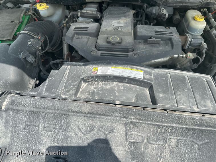 image for item MB9566 2011 Dodge Ram 3500  utility bed pickup truck