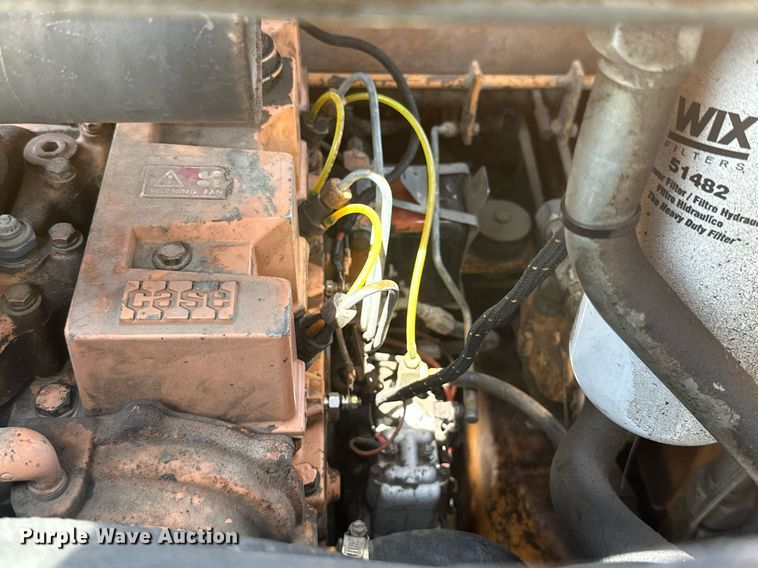 image for item MB9567 1987 Case 1835C  skid steer loader