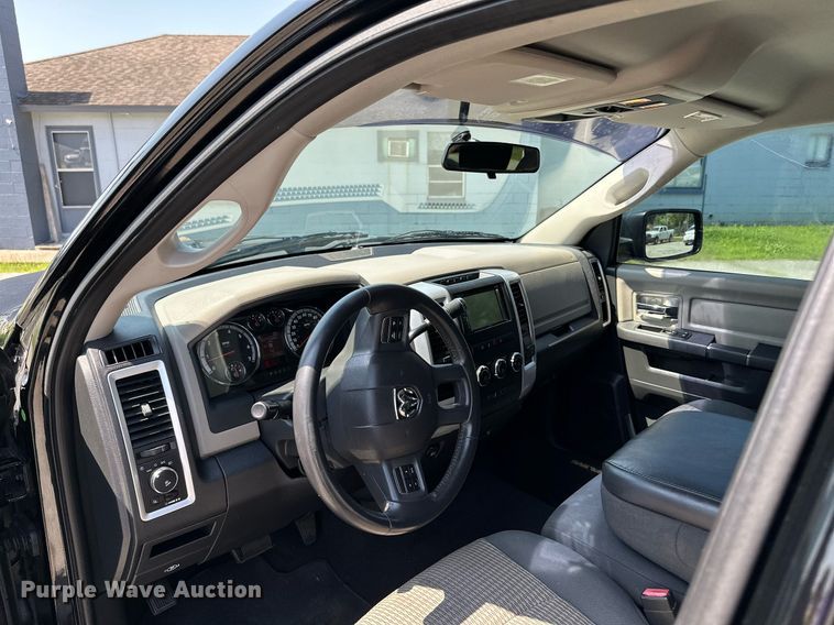 image for item MB9622 2012 Dodge Ram 1500 Big Horn  Quad Cab pickup truck