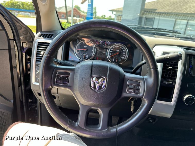 image for item MB9622 2012 Dodge Ram 1500 Big Horn  Quad Cab pickup truck