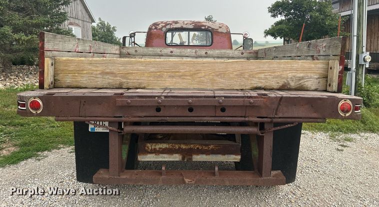 image for item MC9973 1953 Chevrolet 4100  dump flatbed pickup truck