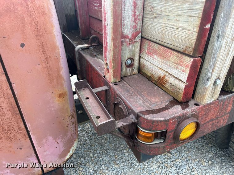 image for item MC9973 1953 Chevrolet 4100  dump flatbed pickup truck