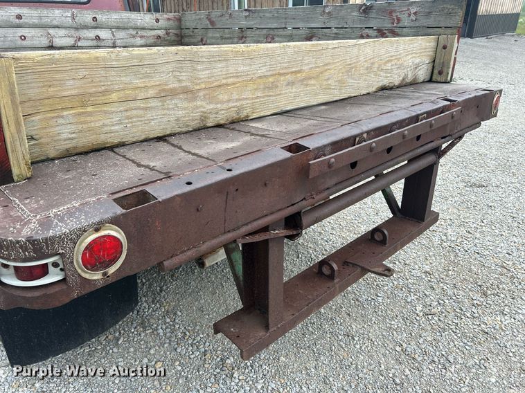 image for item MC9973 1953 Chevrolet 4100  dump flatbed pickup truck