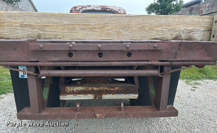 image for item MC9973 1953 Chevrolet 4100  dump flatbed pickup truck