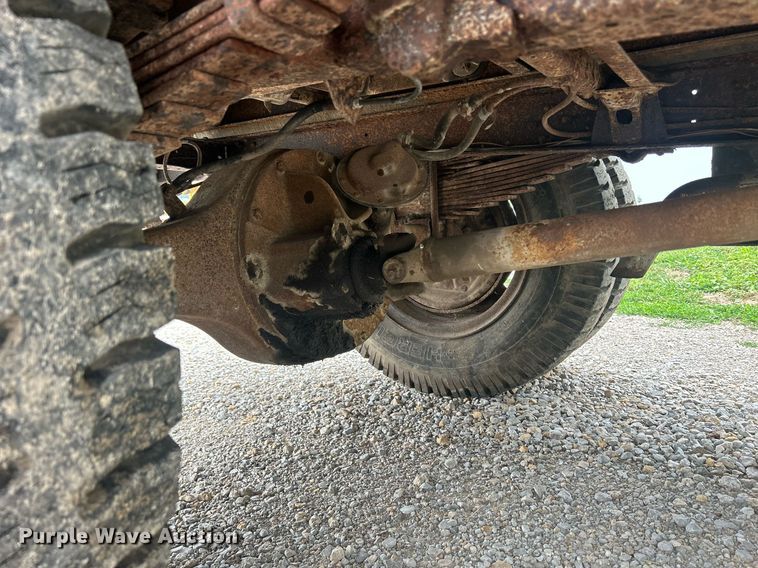 image for item MC9973 1953 Chevrolet 4100  dump flatbed pickup truck