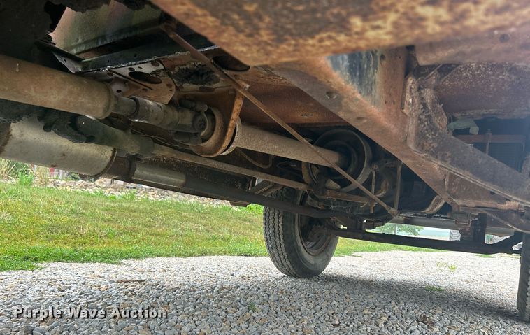 image for item MC9973 1953 Chevrolet 4100  dump flatbed pickup truck