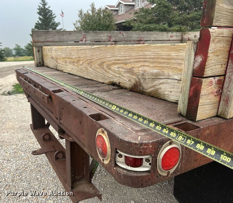 image for item MC9973 1953 Chevrolet 4100  dump flatbed pickup truck