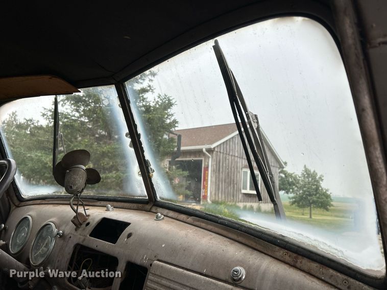 image for item MC9973 1953 Chevrolet 4100  dump flatbed pickup truck