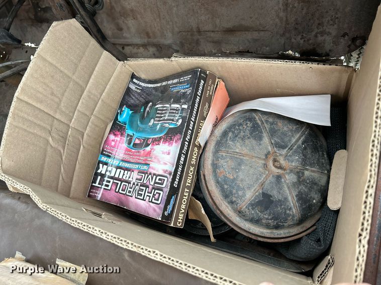 image for item MC9973 1953 Chevrolet 4100  dump flatbed pickup truck