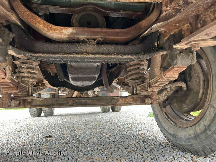 image for item MC9973 1953 Chevrolet 4100  dump flatbed pickup truck