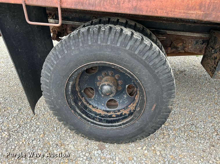 image for item MC9973 1953 Chevrolet 4100  dump flatbed pickup truck