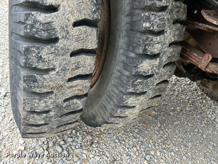 image for item MC9973 1953 Chevrolet 4100  dump flatbed pickup truck