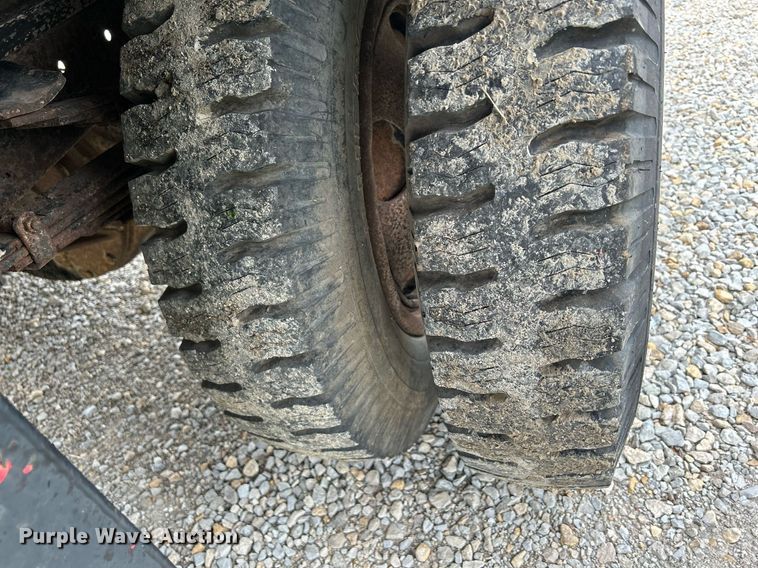 image for item MC9973 1953 Chevrolet 4100  dump flatbed pickup truck