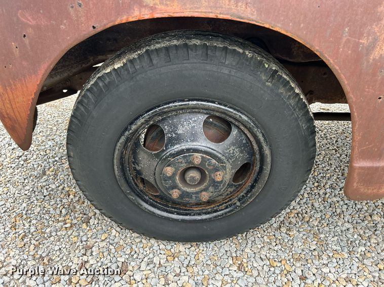 image for item MC9973 1953 Chevrolet 4100  dump flatbed pickup truck