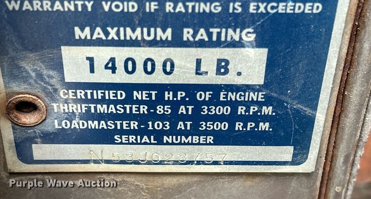 image for item MC9973 1953 Chevrolet 4100  dump flatbed pickup truck