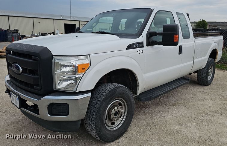 image for item MD9849 2014 Ford F250 Super Duty XL  SuperCab pickup truck